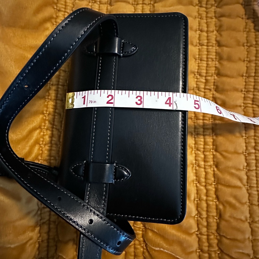 Coach Black Belt Bag with Silver Accent - Picture 7 of 7